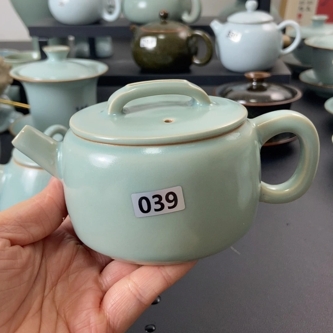壶二级品仿古釉汉瓦壶无礼盒
