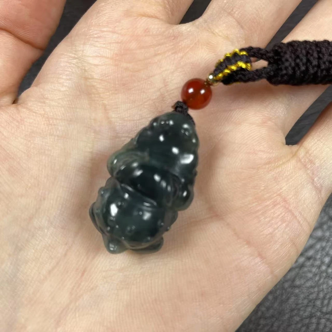 A002和田玉且末小貔貅20250723w