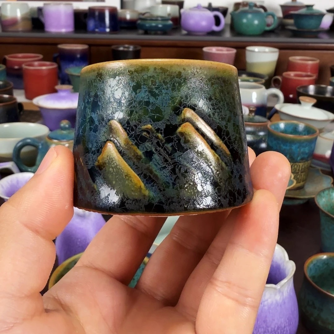 铜绿釉主人杯任晓飞老师