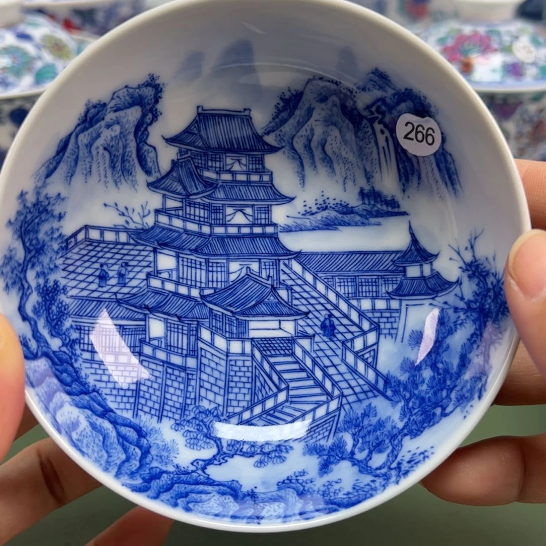 杯景德镇纯手绘茶具266