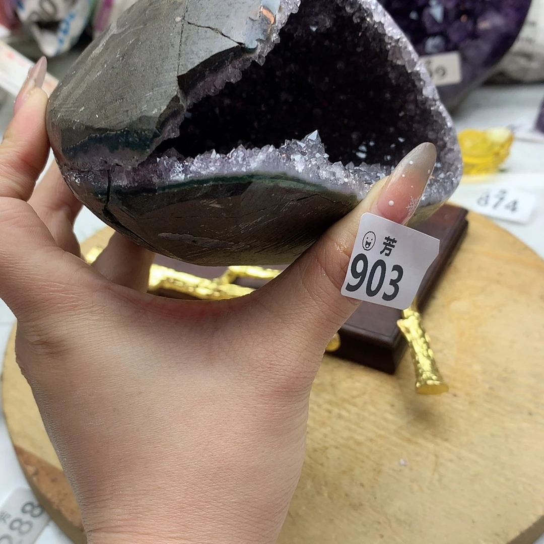 紫晶大型摆件（非配饰）未镶嵌