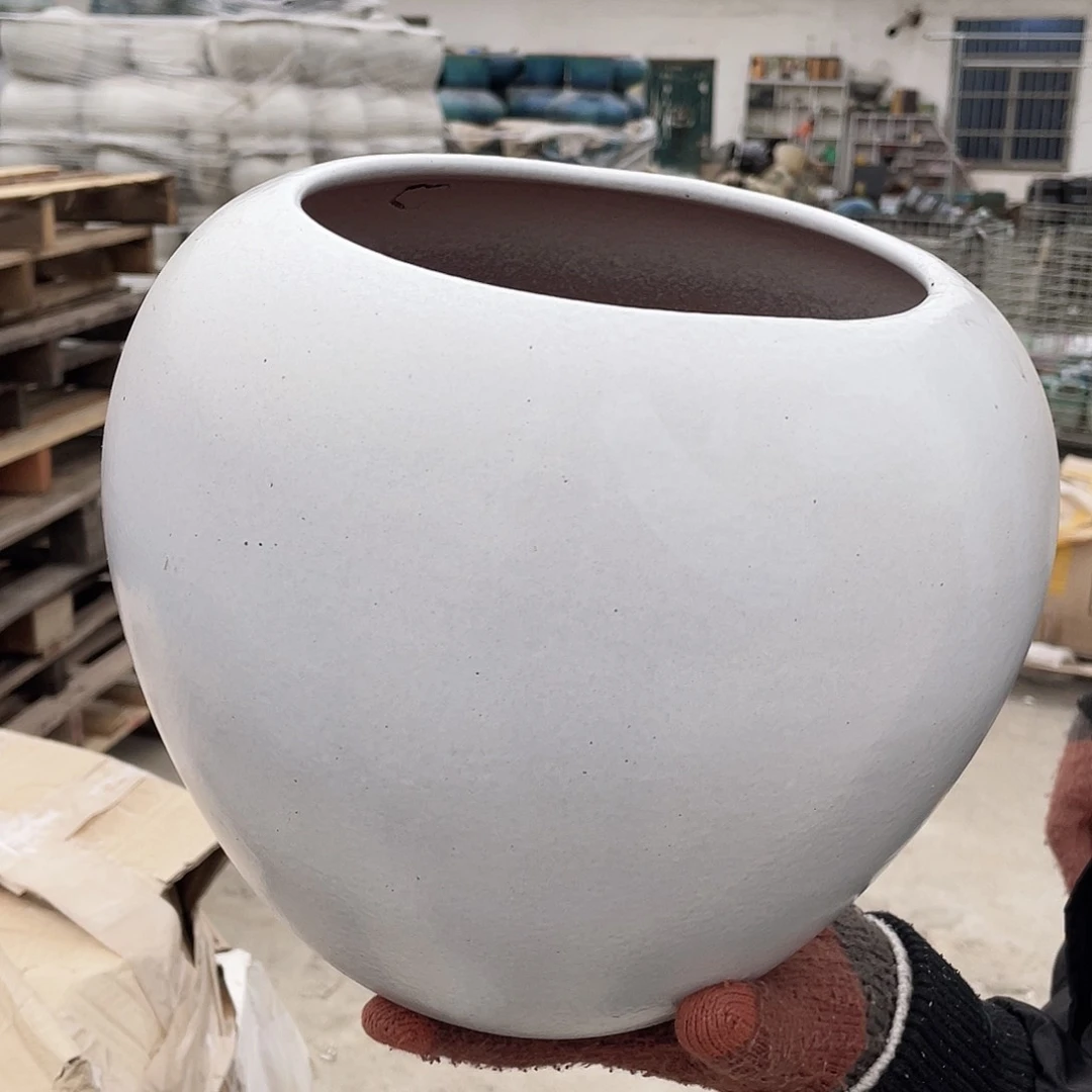 紫砂表弟花盆0305-806