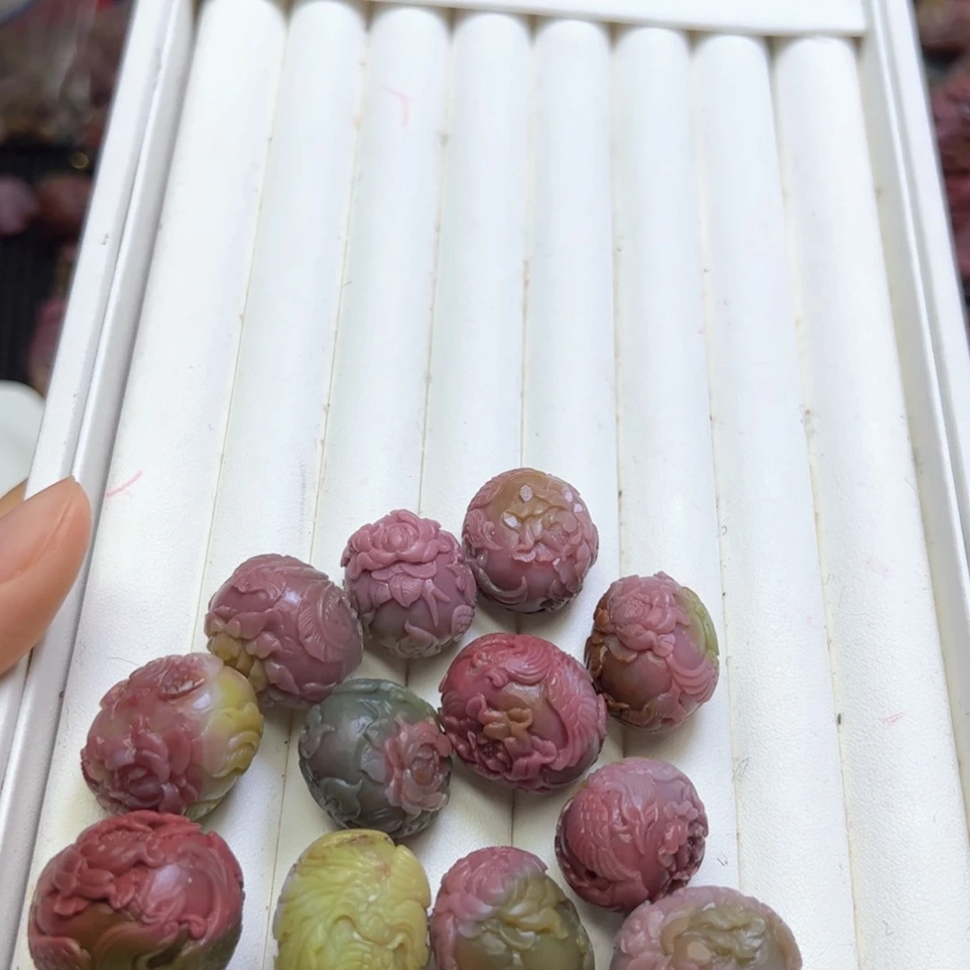 玛瑙/玉髓套链未镶嵌北***北定制