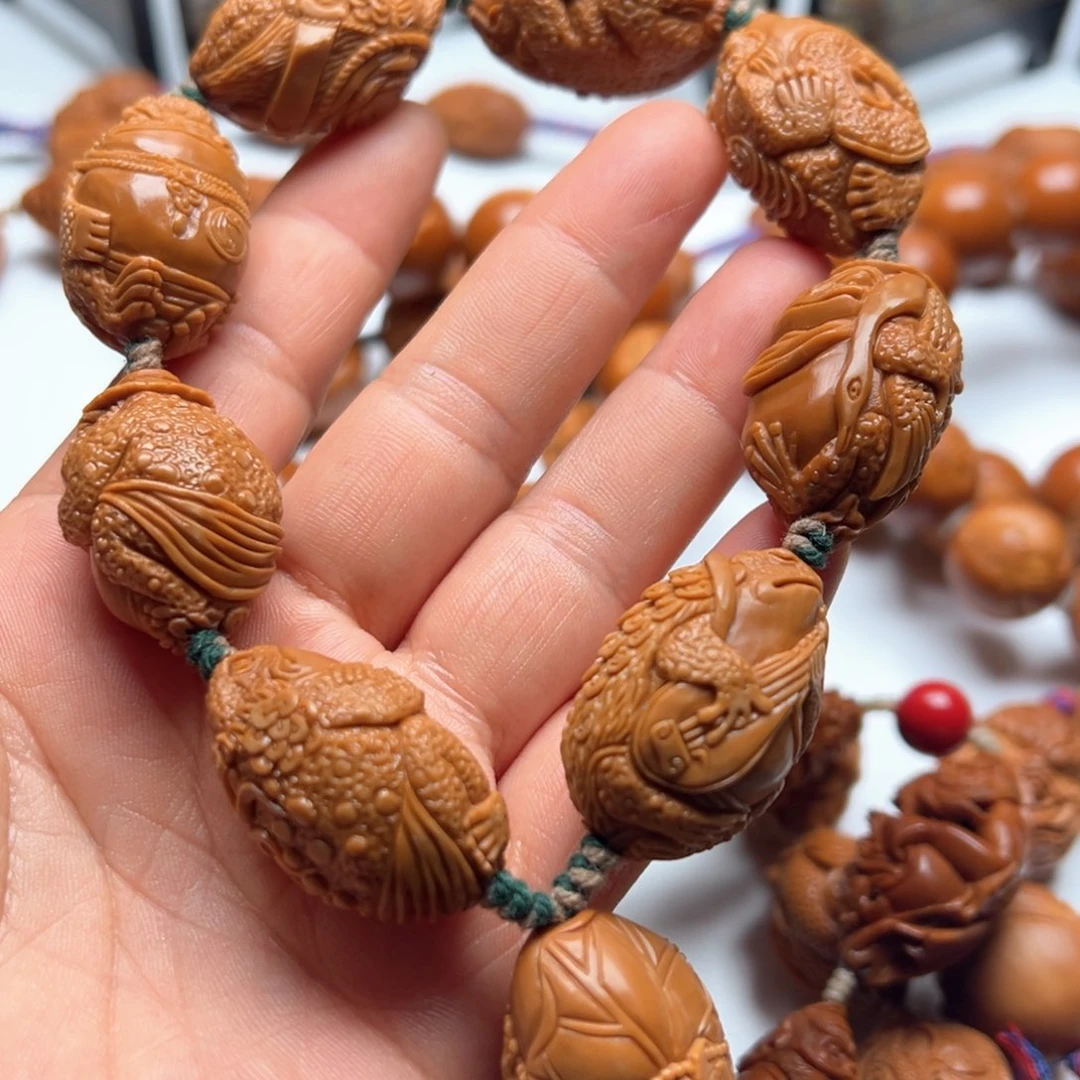 手串/手链橄榄核曼*金蝉手串