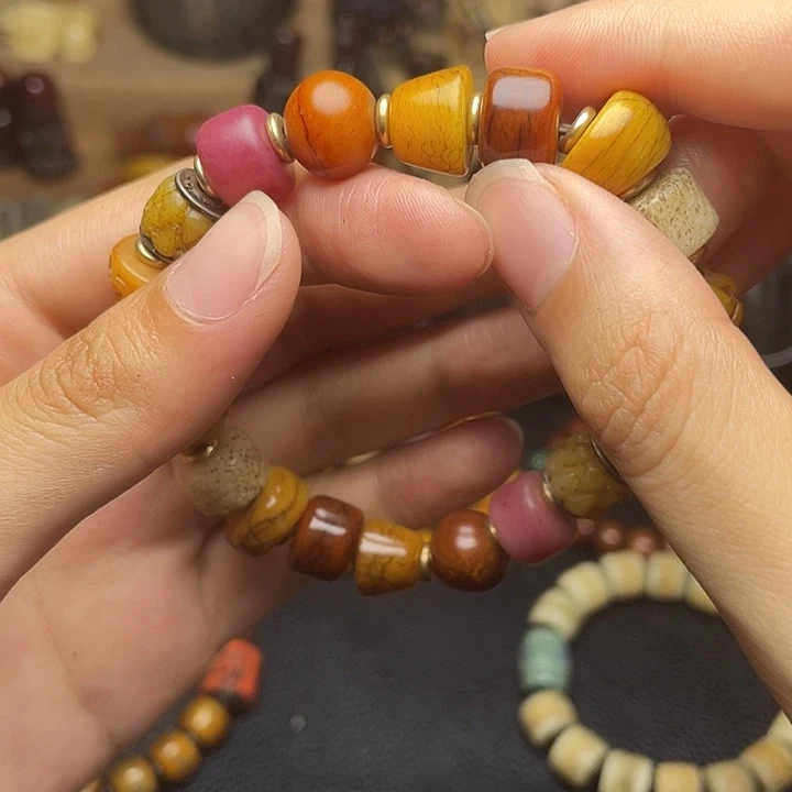 其他牛骨多宝手串