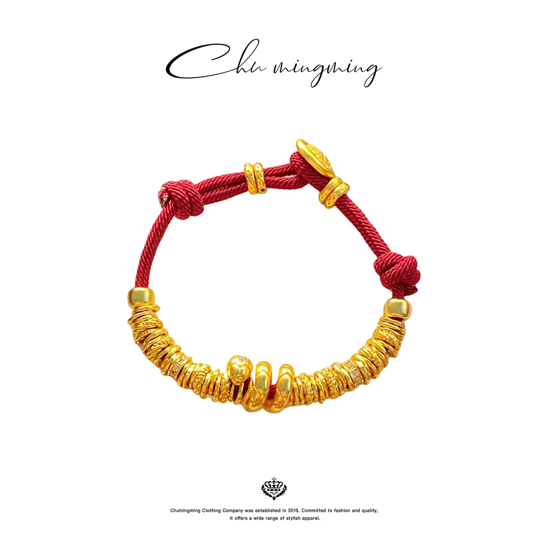 铜合金手链 【CHU/2025SSNEW】扭扭蛇盘缠手链CA2510