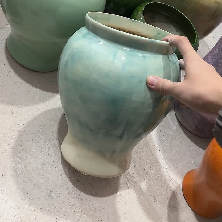 手工艺品钧瓷正品有孔孔