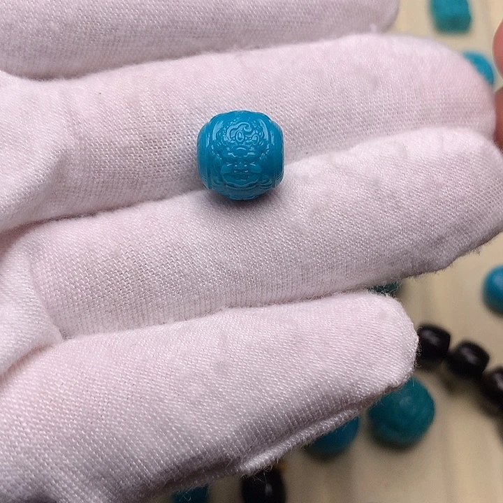 绿松石未镶嵌绿松石黄财