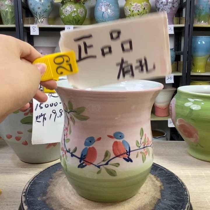 景德镇高温陶瓷花盆
