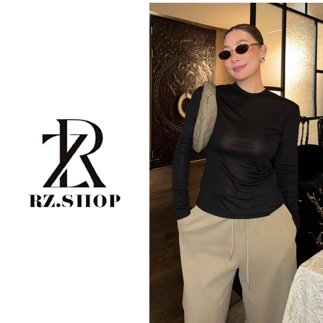 RZ定制款【长短袖双版本】黑色正肩T