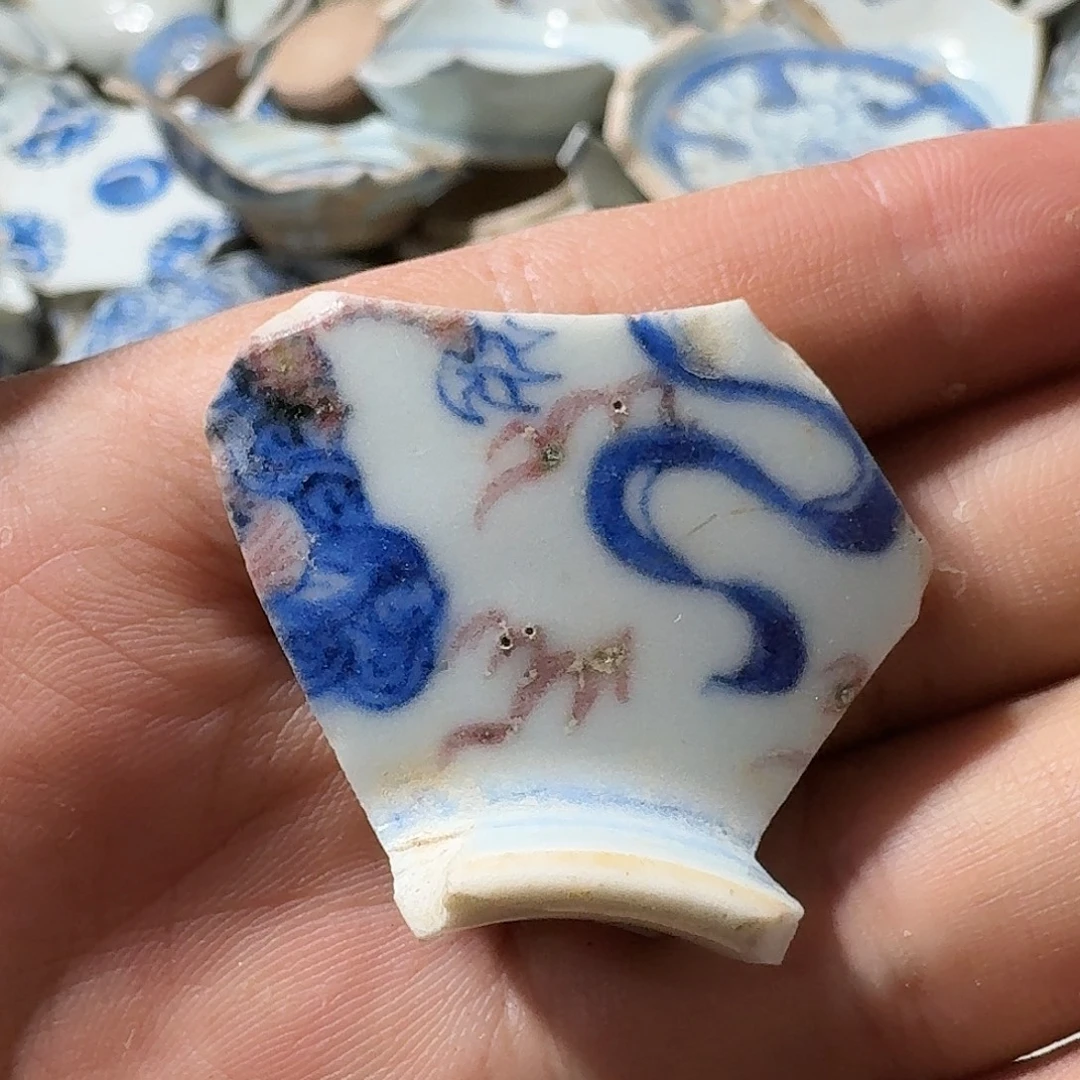 南***霸瓷片瓷片标本，顺丰包邮