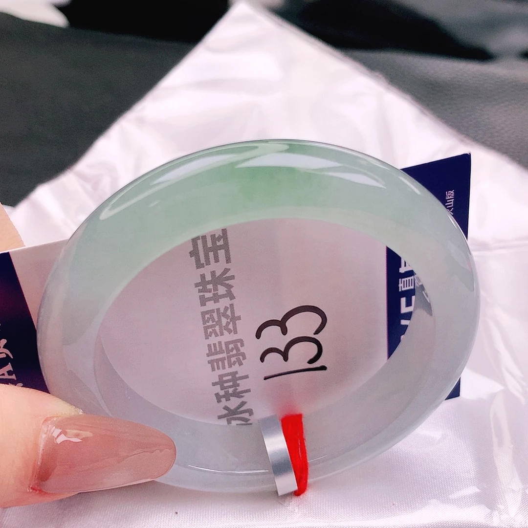 翡翠未镶嵌手镯缅甸天然a货翡翠