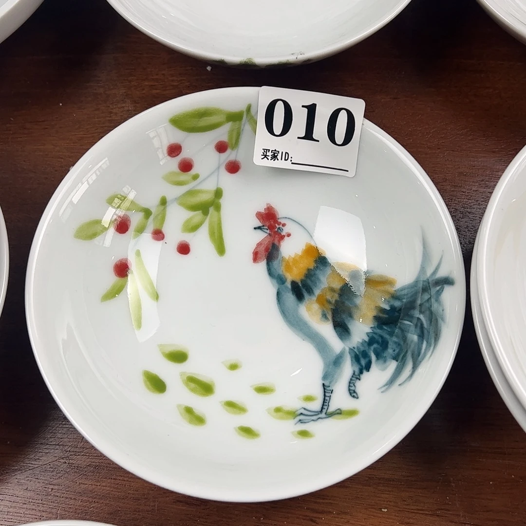 瓷片景德镇陶瓷手工手绘制作