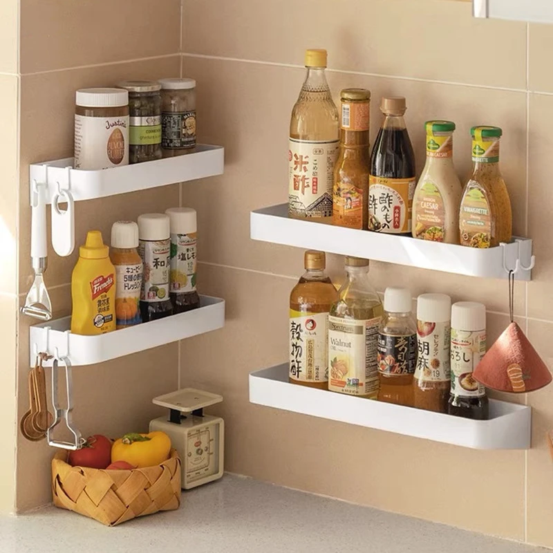 调料置物篮收纳架厨房调料架小户型收纳神器收纳架墙上储物架H884