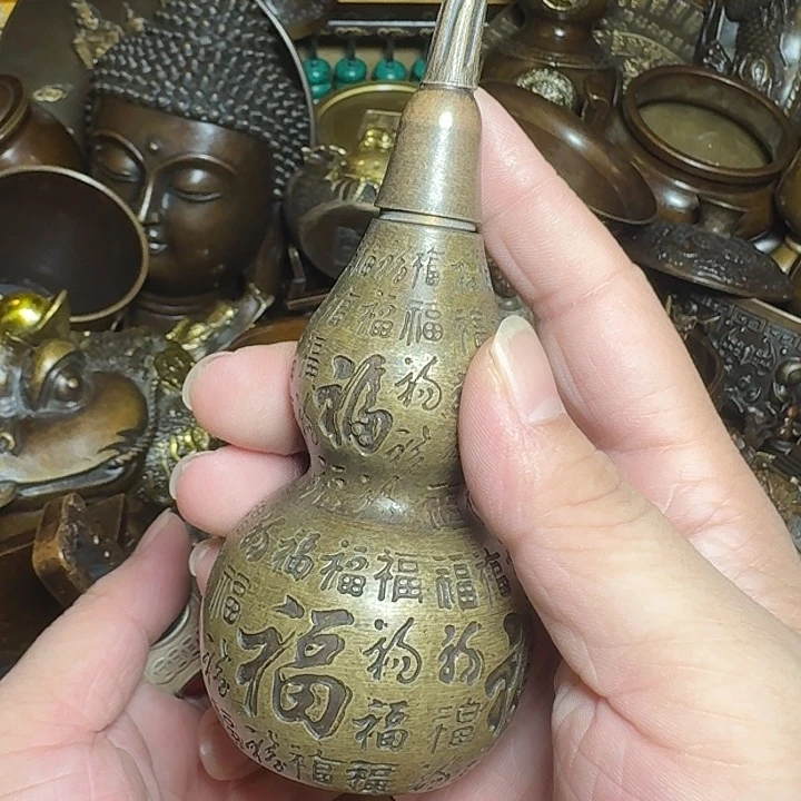 铜器摆件收收藏藏