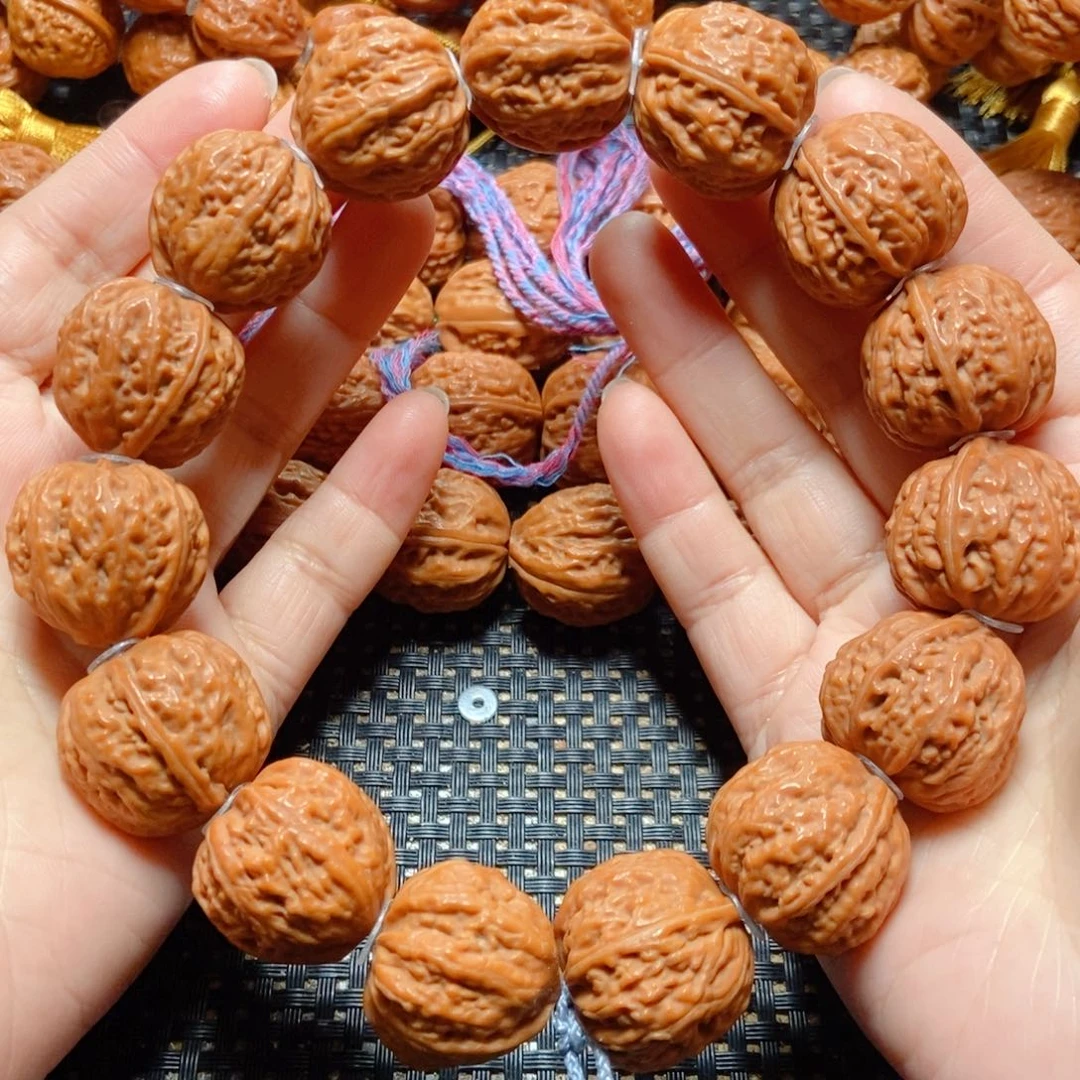 文玩核桃手串蚂蚁纹