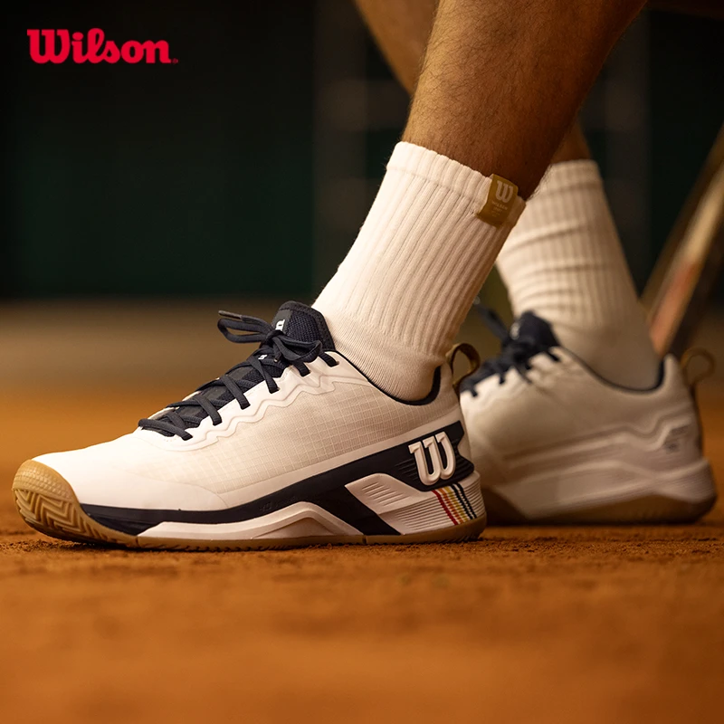 Wilson威尔胜官方RUSH PRO 4.5 CLAY专业男子网球鞋WRS3359