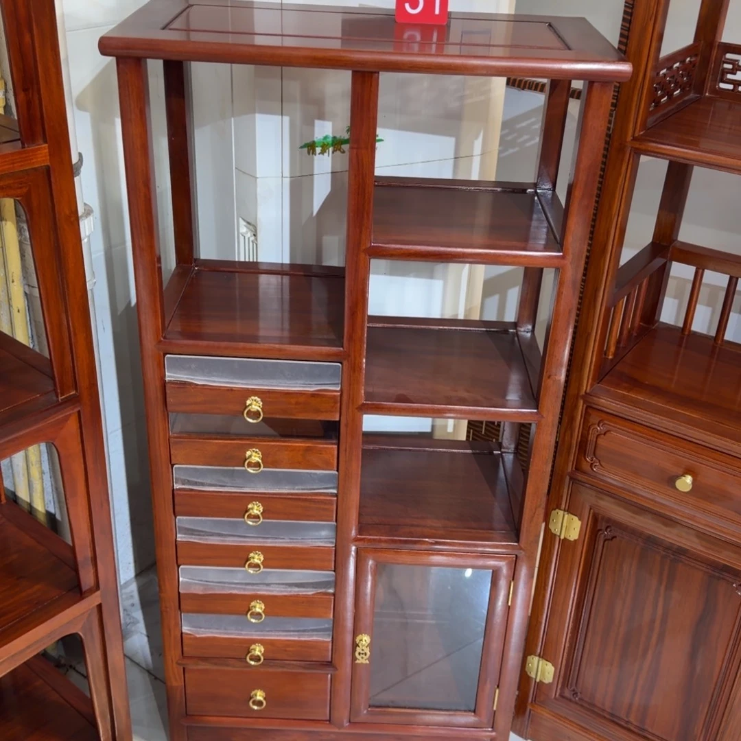 成套家具花梨木类刚果花梨65乘33高129牙科柜