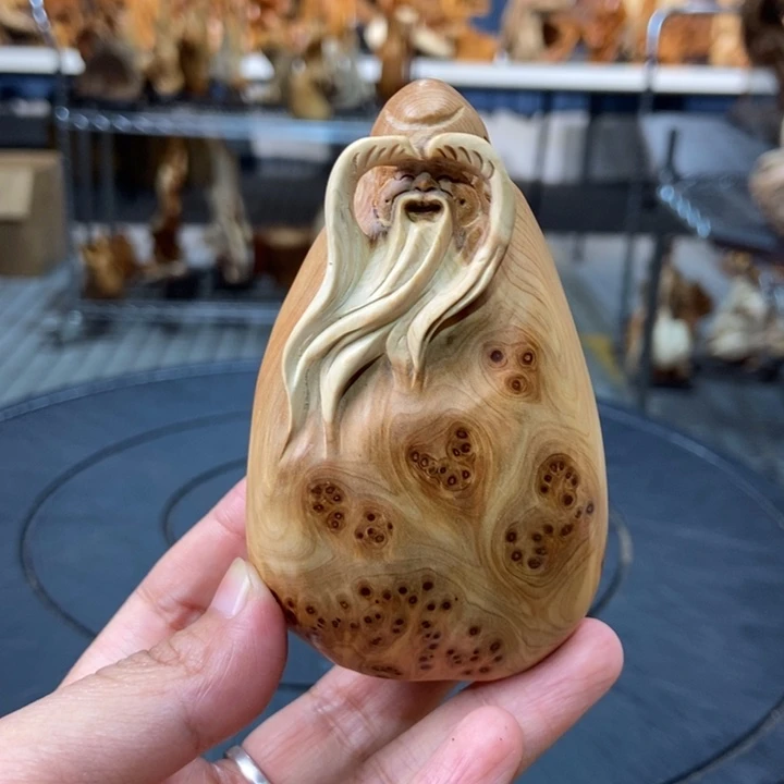 柏木（崖柏）手把件