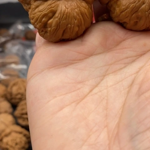 文玩核桃吊坠明**心元宝