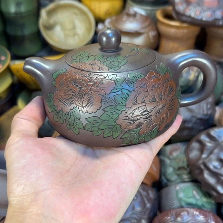 茶杯紫砂宜兴紫砂杯子
