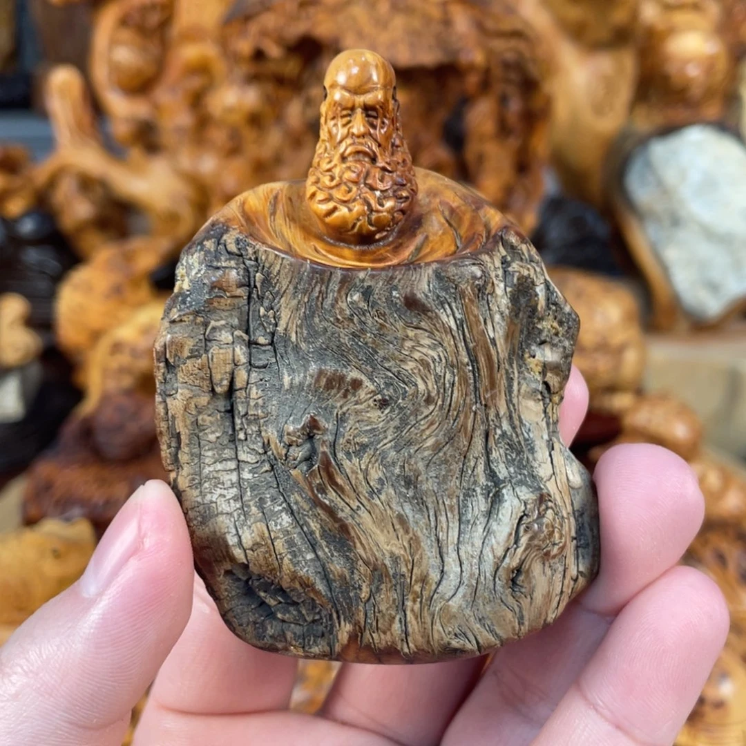 柏木（崖柏）太行崖柏精品手把件