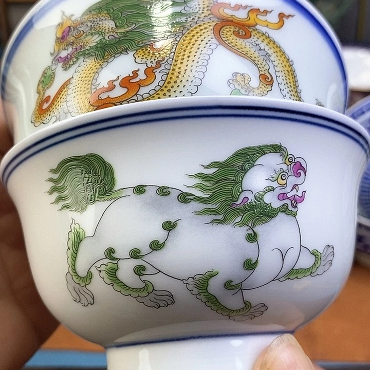 景德镇陶瓷藏式茶碗