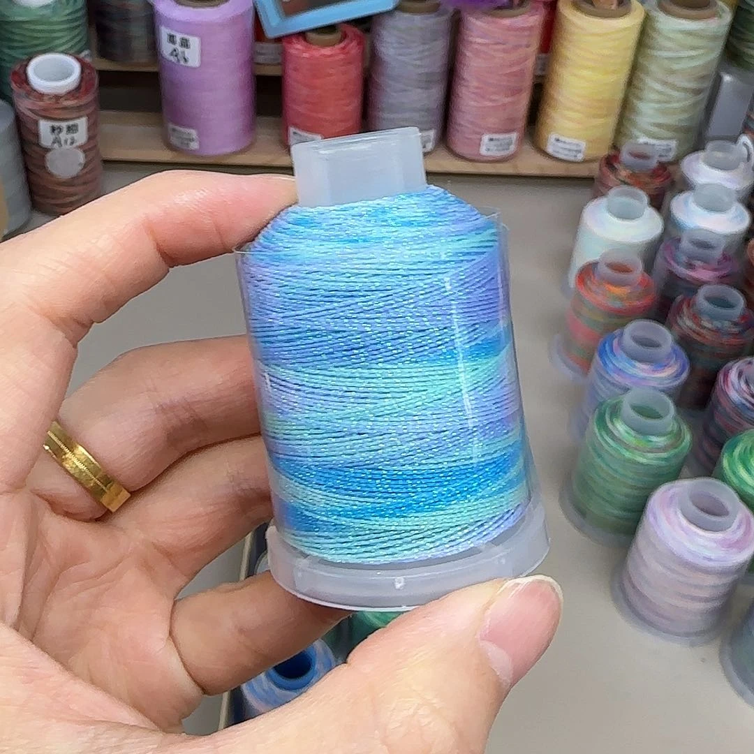 0.3星空段染蜡25克海棠微雨