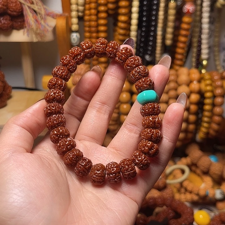 金刚菩提吊坠藏式单圈1.2