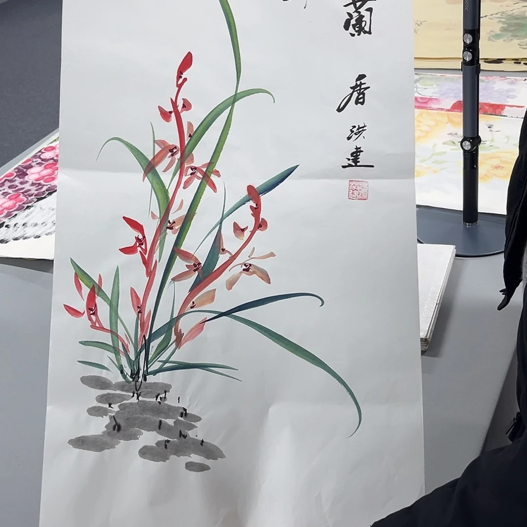 国画国画老师作品