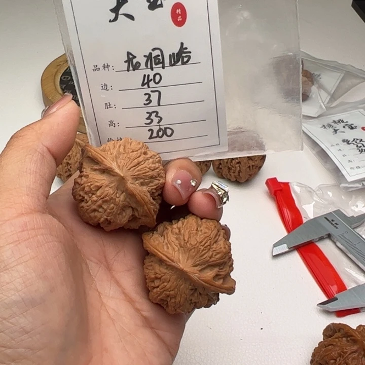 文玩核桃把件顾龙洞峪669