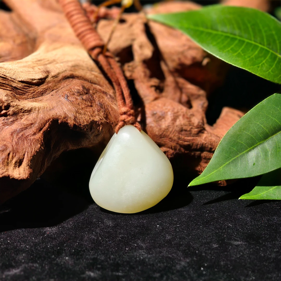 和田玉原石头挂件6366Z