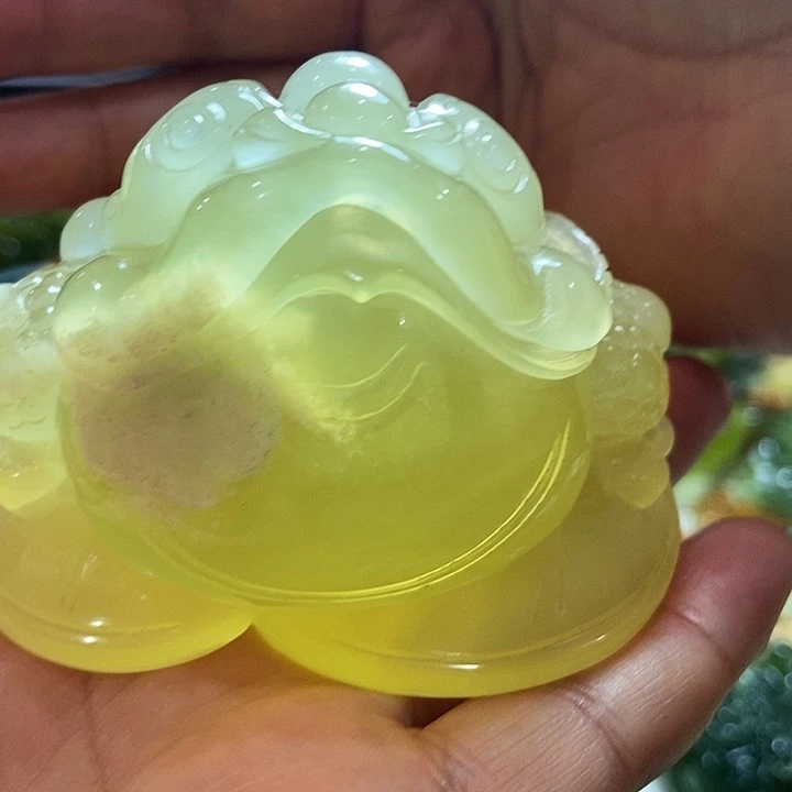 电***社透闪石-蛇纹石玉合金珠宝奇石