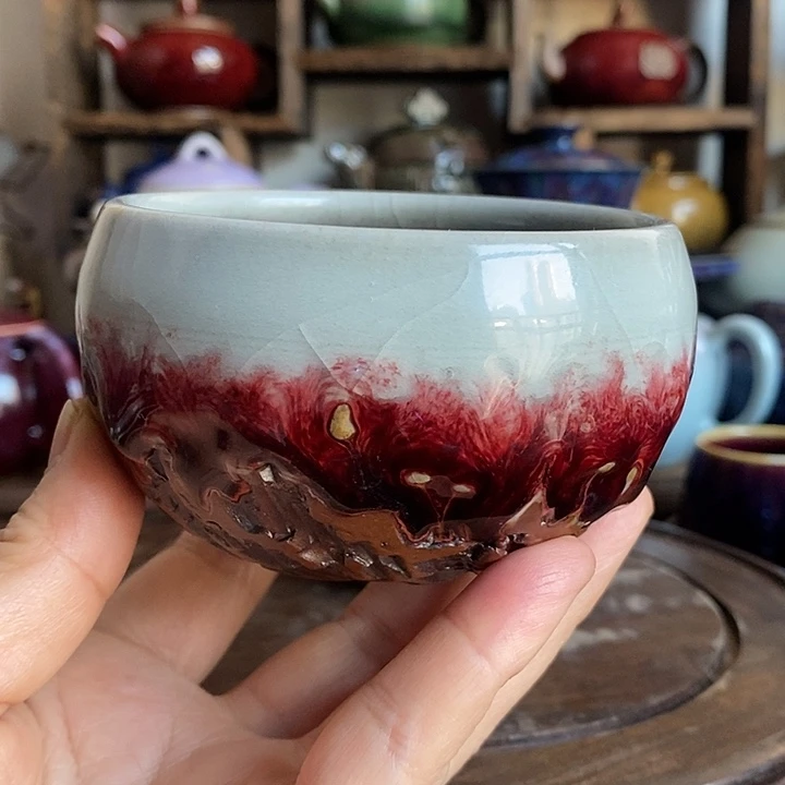 中国神后钧瓷茶具