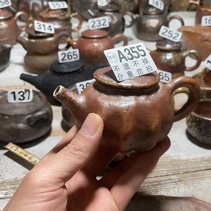 纯手工柴烧茶具精品