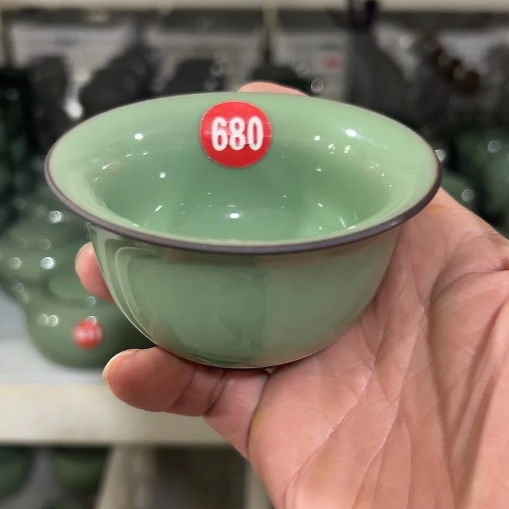 微瑕陶瓷茶壶茶杯家用