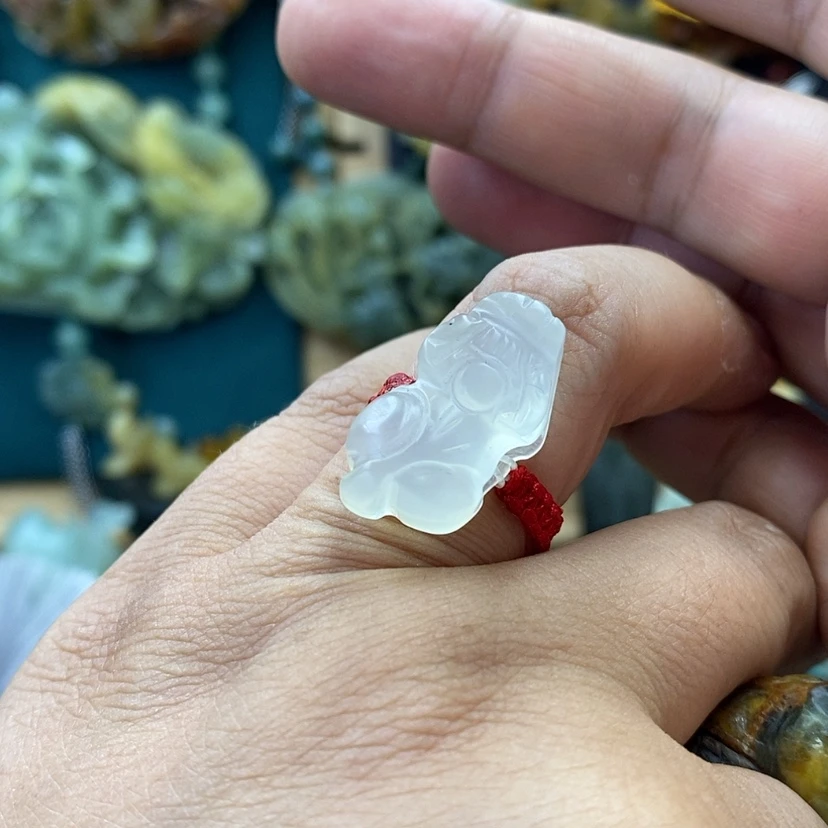 【闪购商品】蛇纹石玉未镶嵌戒指