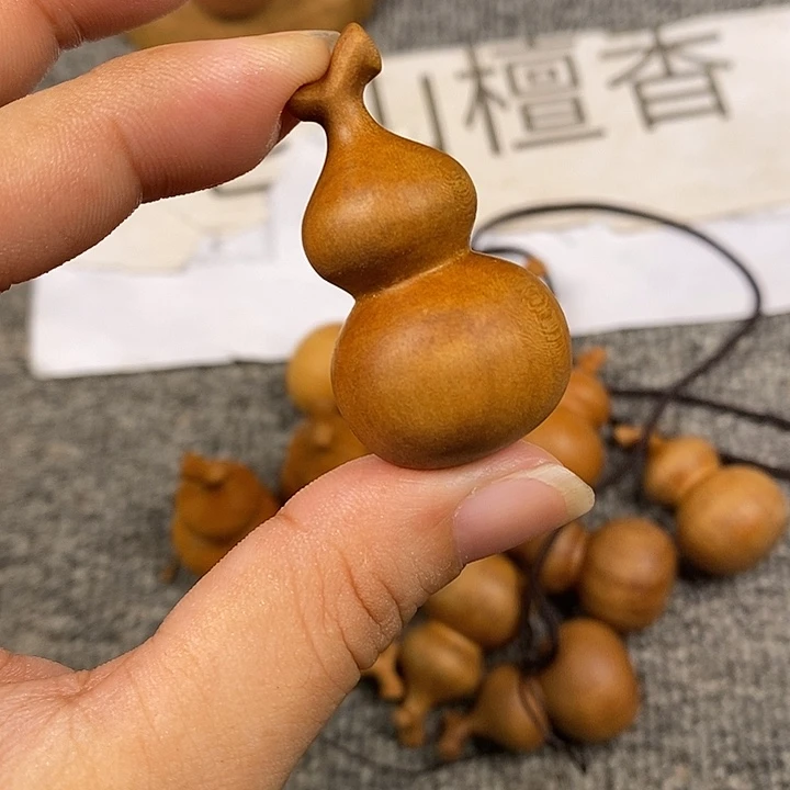 檀香木手串/手链老山檀香葫芦吊坠