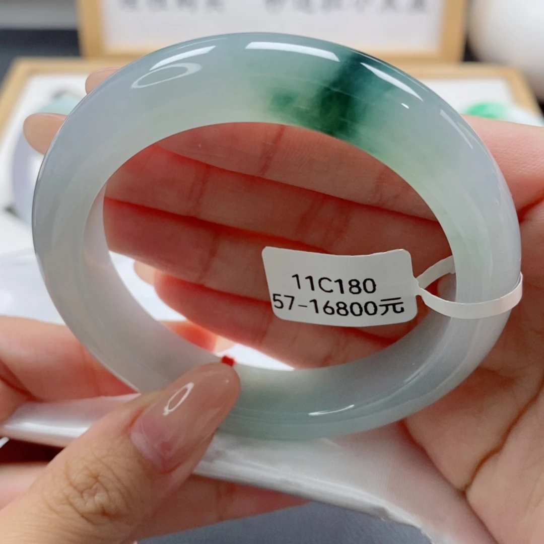 未镶嵌手镯翡翠天然A货翡翠手镯