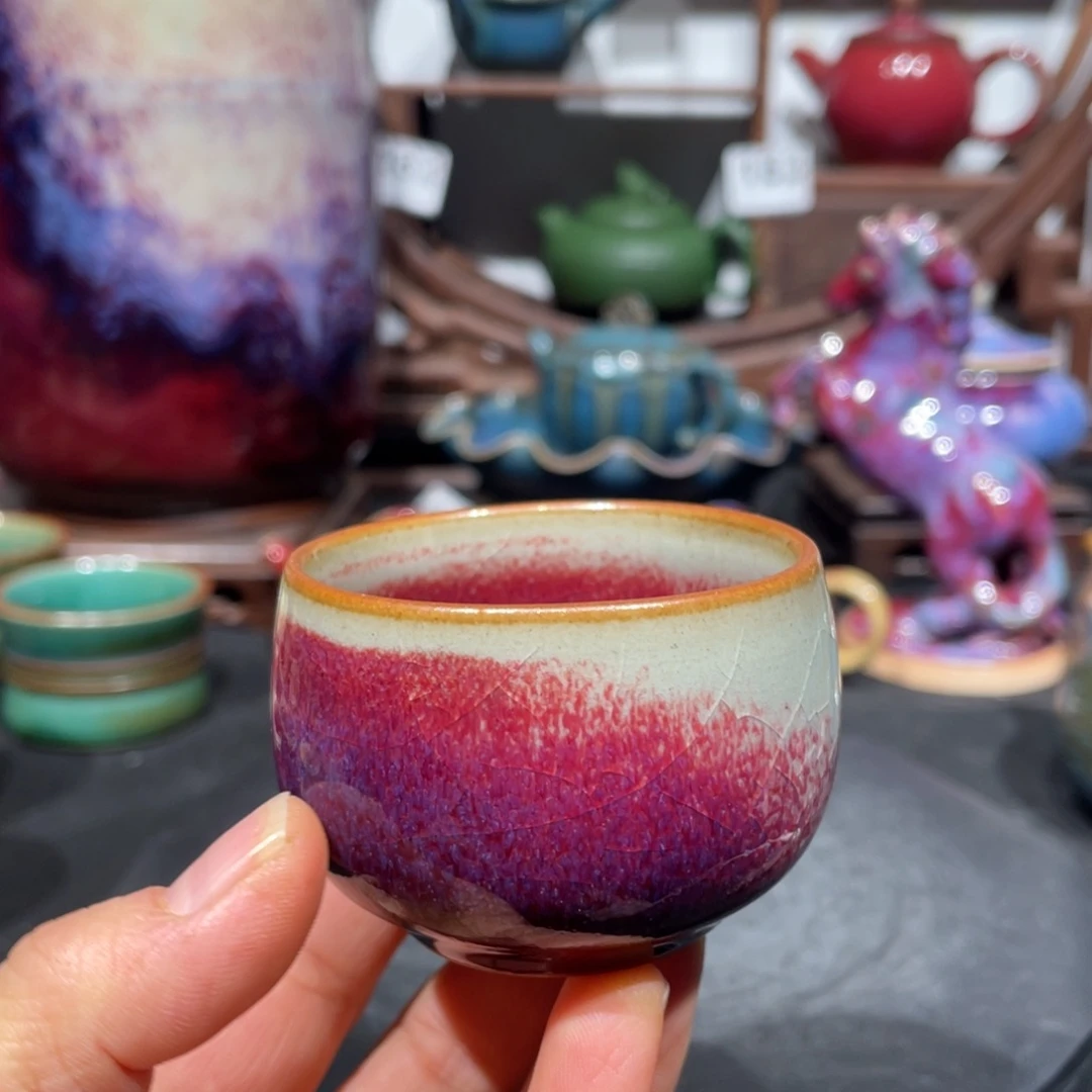 中国神后钧瓷茶器