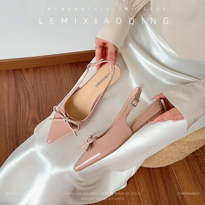 加宽版~裸色气质夏天穿裙子专用凉鞋女2025新款爆款加宽加大女鞋