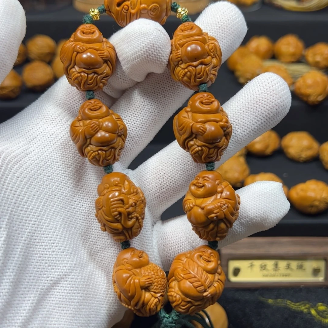 橄榄核手串/手链2.1瑞兽弥勒