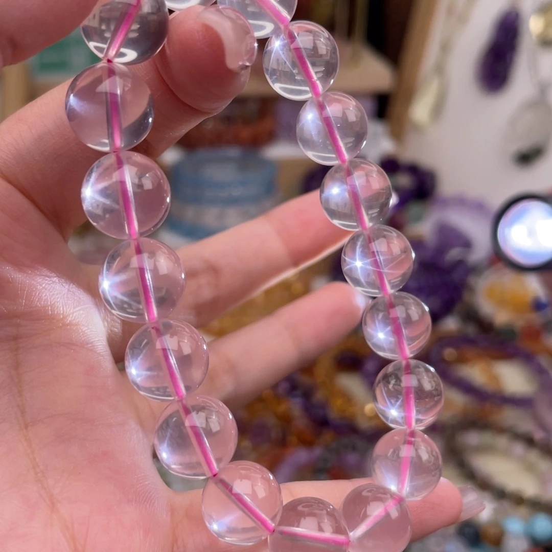 未镶嵌手链水晶星光粉