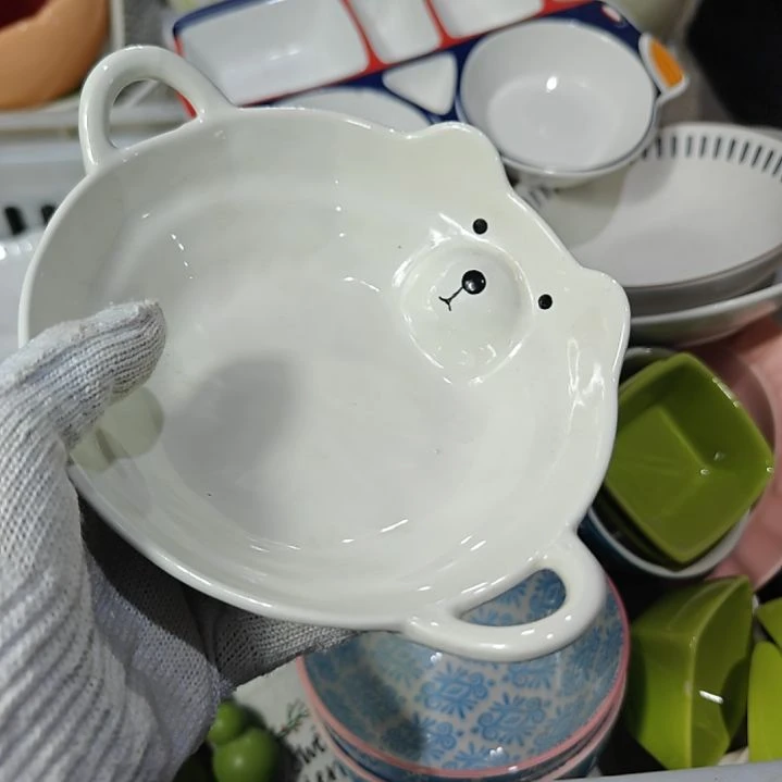 瓷盘陶瓷餐具杯碗盘微瑕介意慎拍