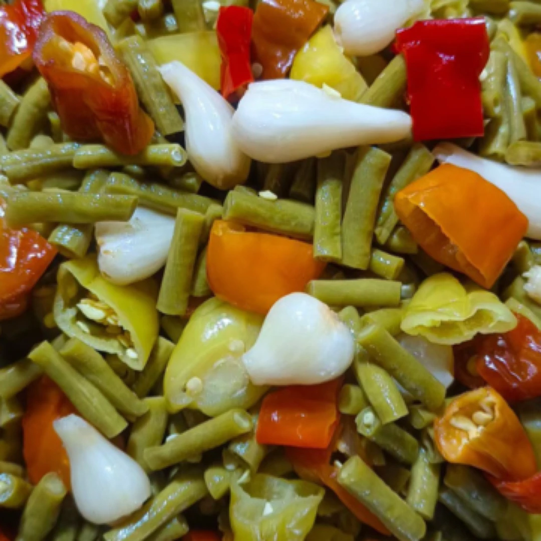 湖北罗田农产品下饭菜咸菜农家纯手工叶菜开胃菜腌菜500克