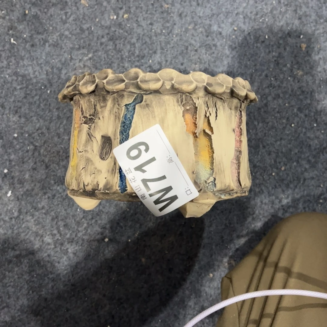 瓶点*～景德镇手捏花盆摆件