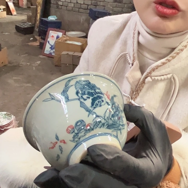 陶其他景德镇高温瓷压手杯