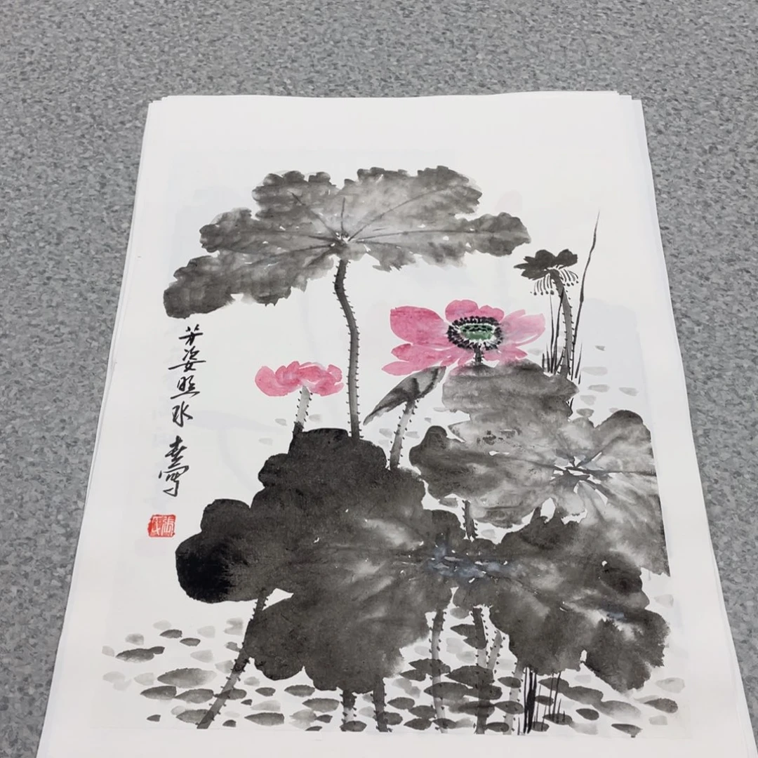 国画1.4平尺国画作品