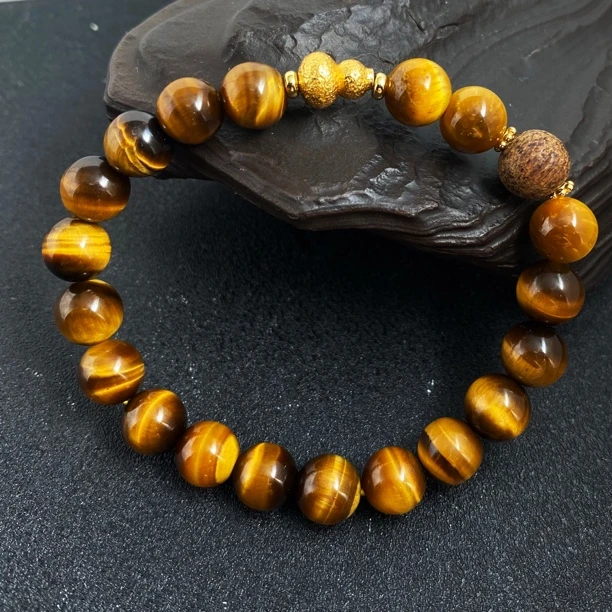 925银手链 古法葫芦虎眼时尚百搭手串2507021