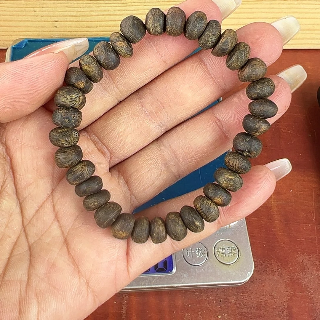 沉香碎屑沉香卡8树丁单圈沉水8g